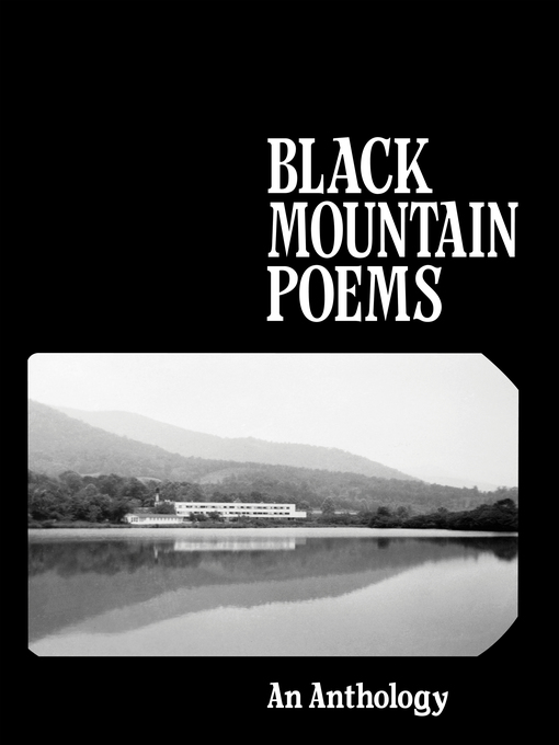Cover image for Black Mountain Poems